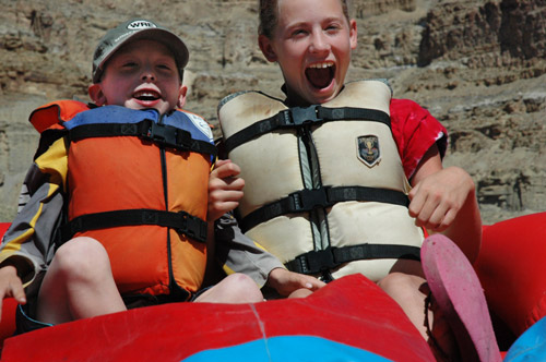 White Water rafting on the Colorado River